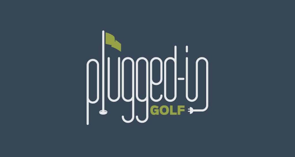 Plugged In Golf Logo